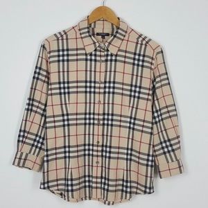 AUTHENTIC VINTAGE BURBERRY BUTTOM DOWN